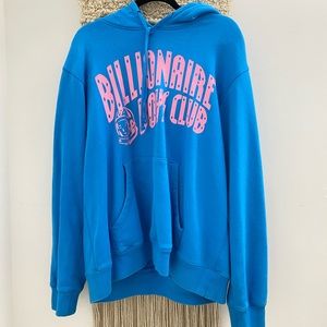 Billionaire Boys Club Blue Hoodie - Blue&Pink